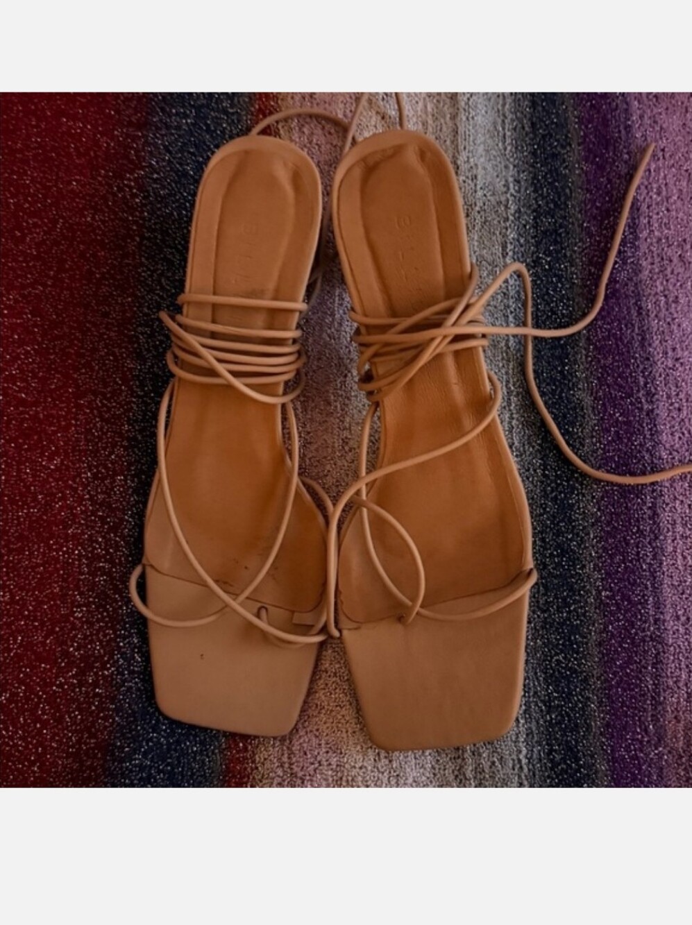 Billini Issa Lace Up Heels In Size 8